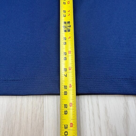 Montauk Tackle Co. Mens Blue Performance Lightweight Golf Polo Shirt Size XL - Picture 11 of 13